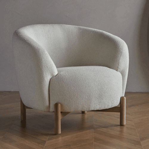 K450 Lænestol med Massive Egetræs ben fra Scandinavian Upholstery | Flere Farver