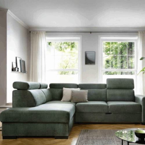 Madission Sovesofa i 100% Polyester fra UNIQUE SLEEP | Flere Farver