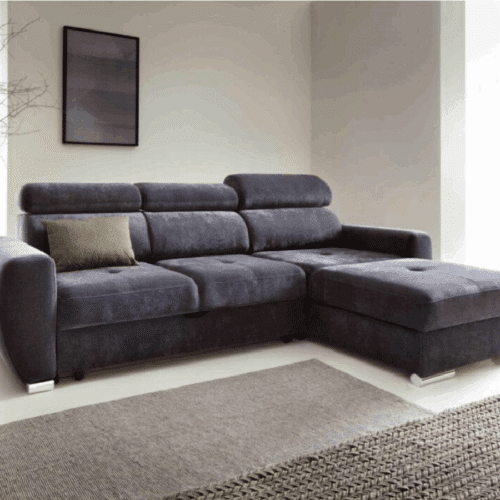 Sofia Sovesofa i 100% Vandresistent og Dyrevenligt Polyester fra UNIQUE SLEEP | Flere Farver