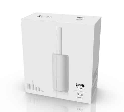 Zone Rim Toiletbørste Dia 10 x 38,2 cm White | OUTLET