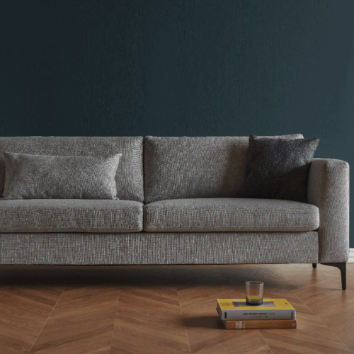 K364 2,5 pers. Sofa med Metalben fra Kragelund / Scandinavian Upholstery | Flere Farver