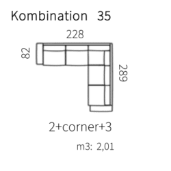 Kombination 35 (Højrevendt)
