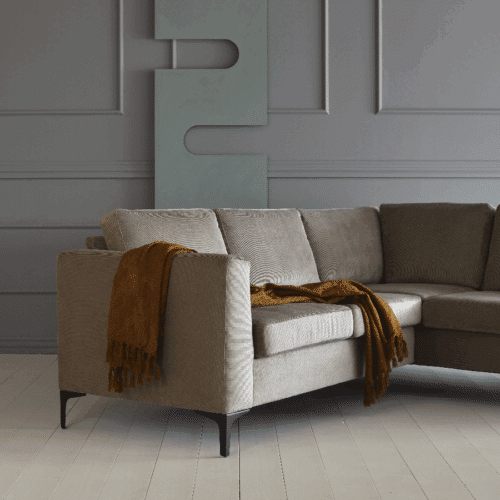 K364 5 pers. Sofa med Hjørne fra Kragelund / Scandinavian Upholstery | Flere Farver | Højre- & Venstrevendt | 82x228x289cm