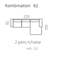 Kombination 62 (Højrevendt)