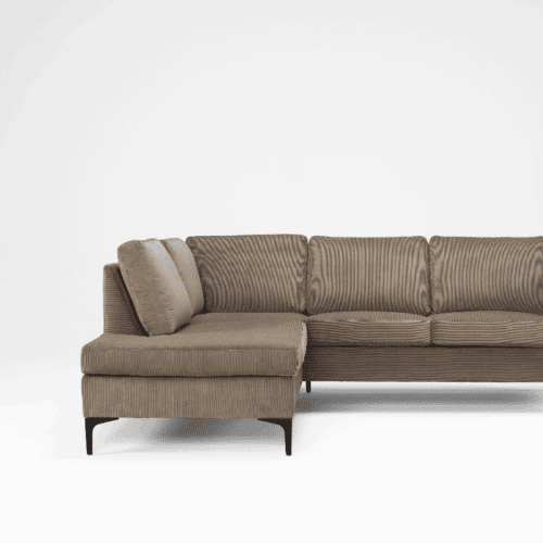 K364 2 pers. Sofa med Chaiselong & Openend fra Kragelund / Scandinavian Upholstery | Flere Farver | Højre- & Venstrevendt | 162x292x185cm