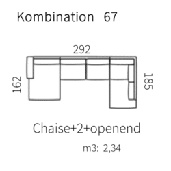 Kombination 67 (Højrevendt)