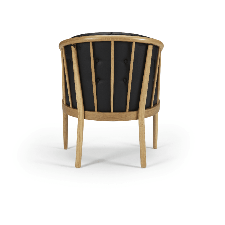 K406 Stol med Træben fra Scandinavian Upholstery | Flere Farver 2
