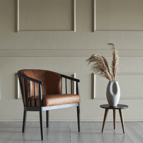 K407 Stol med Træben fra Kragelund / Scandinavian Upholstery | Flere Farver