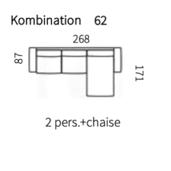 Kombination 62 (Højrevendt)