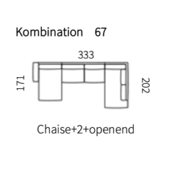 Kombination 67 (Højrevendt)