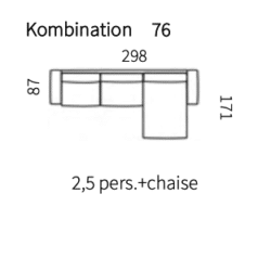 Kombination 76 (Højrevendt)