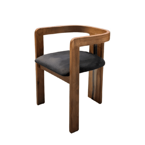 Roskilde Snedker Spisebordsstol i Valnød fra Unique Handmade Furniture | Flere Farver