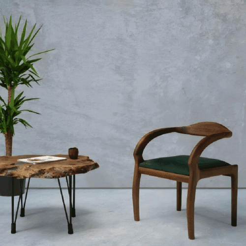Skagen Snedker Spisebordsstol i Valnød fra Unique Handmade Furniture | Flere Farver