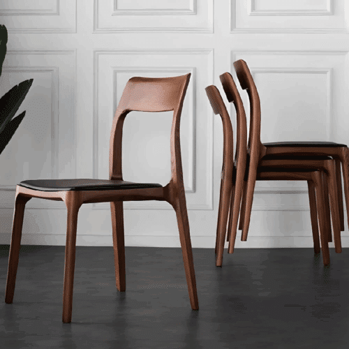 Esbjerg Snedker Spisebordsstol i Valnød fra Unique Handmade Furniture | Flere Farver