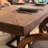Esbjerg Snedker Spisebord i Valnød fra Unique Handmade Furniture | B-100cm x L-120-500cm. | 1 Hel Planke, Lige Sider & Epoxy & mulig Butterfly Finish 1