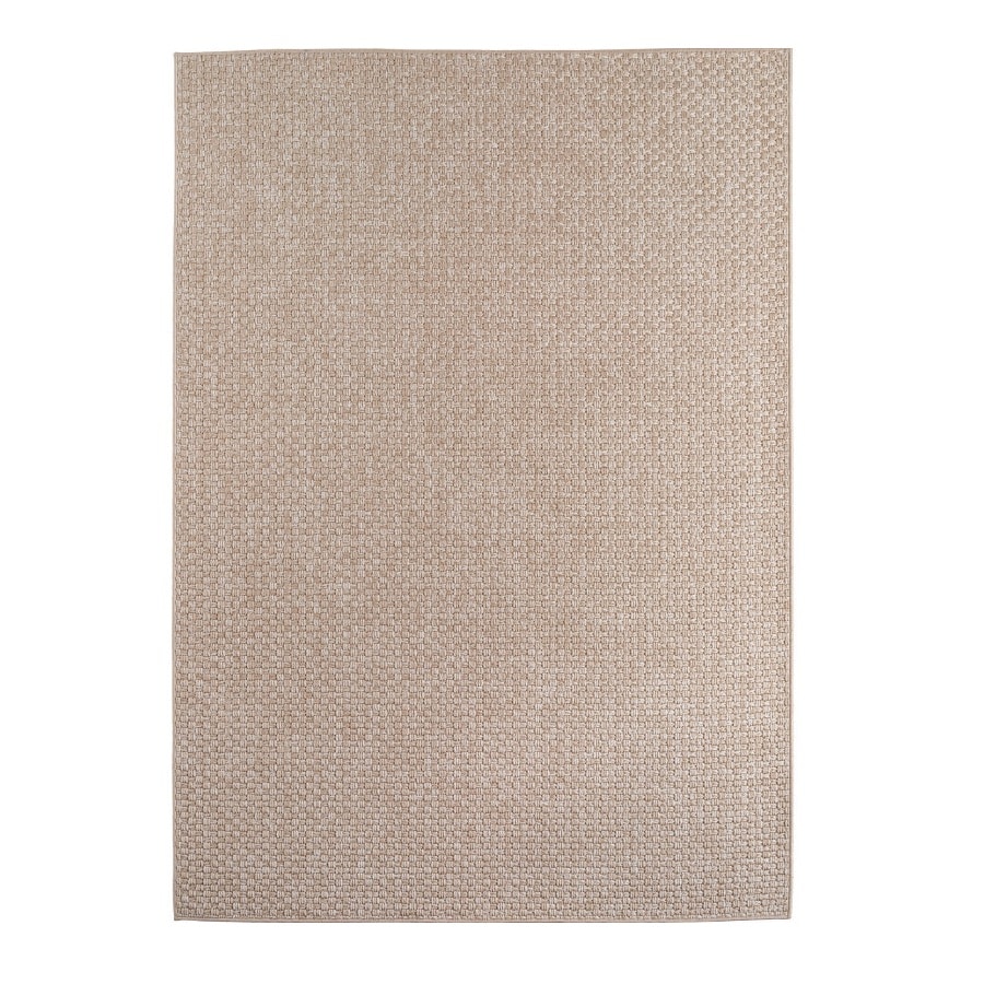 Evelyn Indendørs:Udendørs Gulvtæppe i Beige Polypropylen fra Rugs by Uniquebeds Home & Living | Flere Størrelser