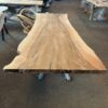 København Snedker Spisebord i Massiv Valnød fra Unique Handmade Furniture | B-80-110cm x L-120-500cm. | 1 Hel Planke, Naturlig:Rustik Kant med Epoxy & mulig Butterfly Finish 2