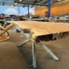 København Snedker Spisebord i Massiv Valnød fra Unique Handmade Furniture | B-80-110cm x L-120-500cm. | 1 Hel Planke, Naturlig:Rustik Kant med Epoxy & mulig Butterfly Finish 3
