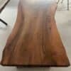 København Snedker Spisebord i Valnød fra Unique Handmade Furniture | B-100cm x L-120-500cm. | 1 Hel Planke med Epoxy & mulig Butterfly Finish 5
