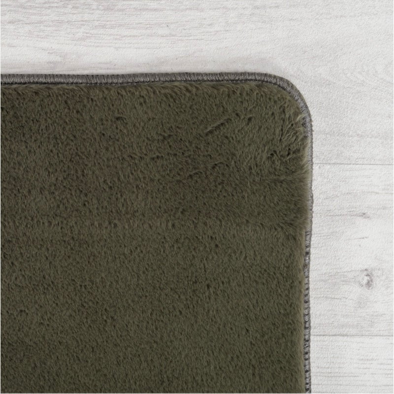 Sophia Grønt Gulvtæppe i Polyester fra Rugs by Uniquebeds Home & Living | Flere Størrelser 2