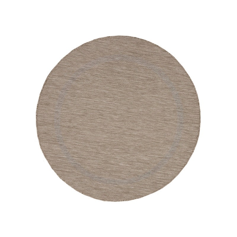 Bella Indendørs:Udendørs Gulvtæppe i Beige med Simpel Kant fra Rugs by Uniquebeds Home & Living | Flere Størrelser 4