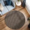 Hallie Brunt Gulvtæppe fra Rugs by Uniquebeds Home & Living | Flere Størrelser 3