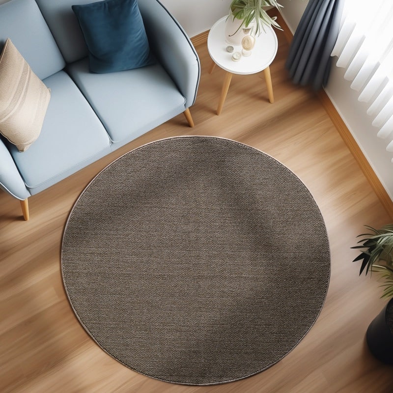 Hallie Brunt Gulvtæppe fra Rugs by Uniquebeds Home & Living | Flere Størrelser 3