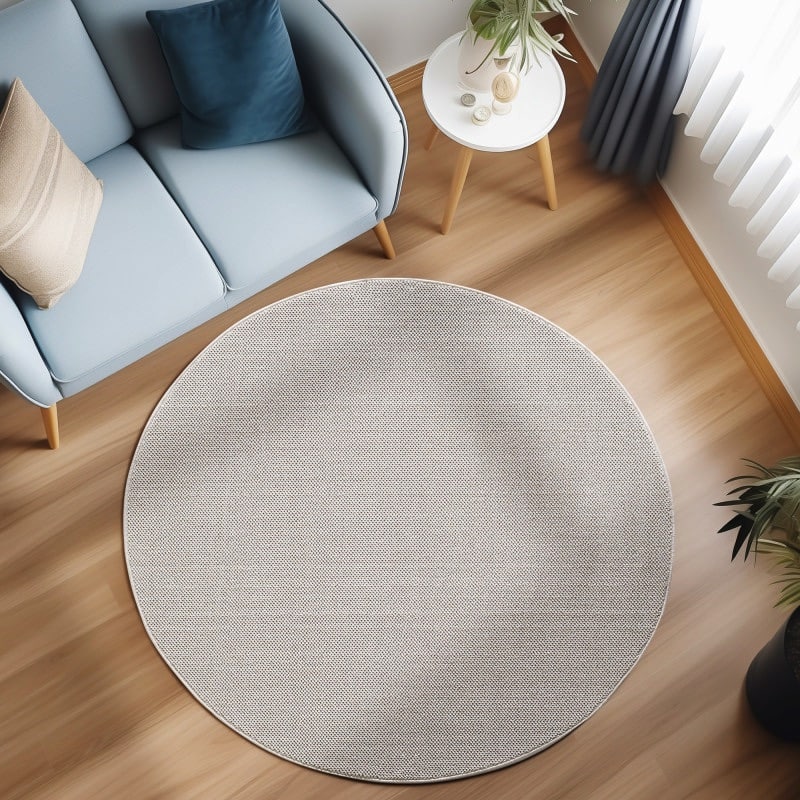 Hallie Cremefarvet Gulvtæppe fra Rugs by Uniquebeds Home & Living | Flere Størrelser 3