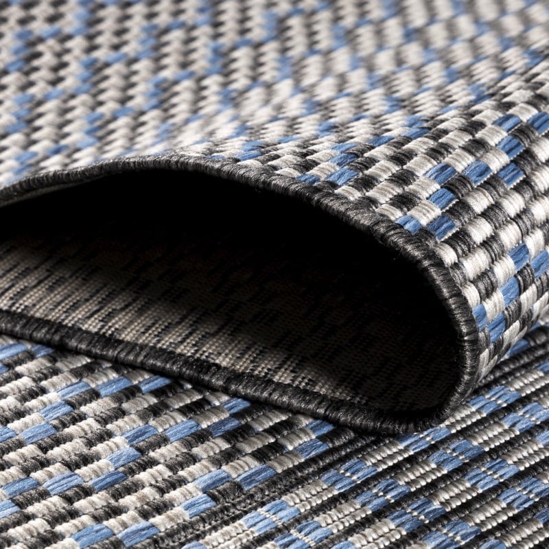 Iris Indendørs:Udendørs Gulvtæppe i Grå med Mønster fra Rugs by Uniquebeds Home & Living | Flere Størrelser 4