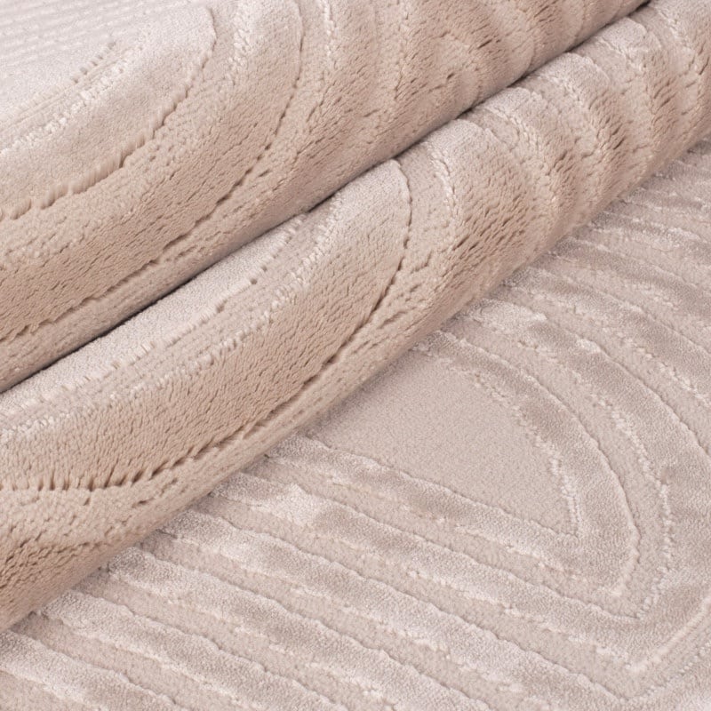 Luna Gulvtæppe i Beige med Simpelt Mønster fra Rugs by Uniquebeds Home & Living | Flere Størrelser 4