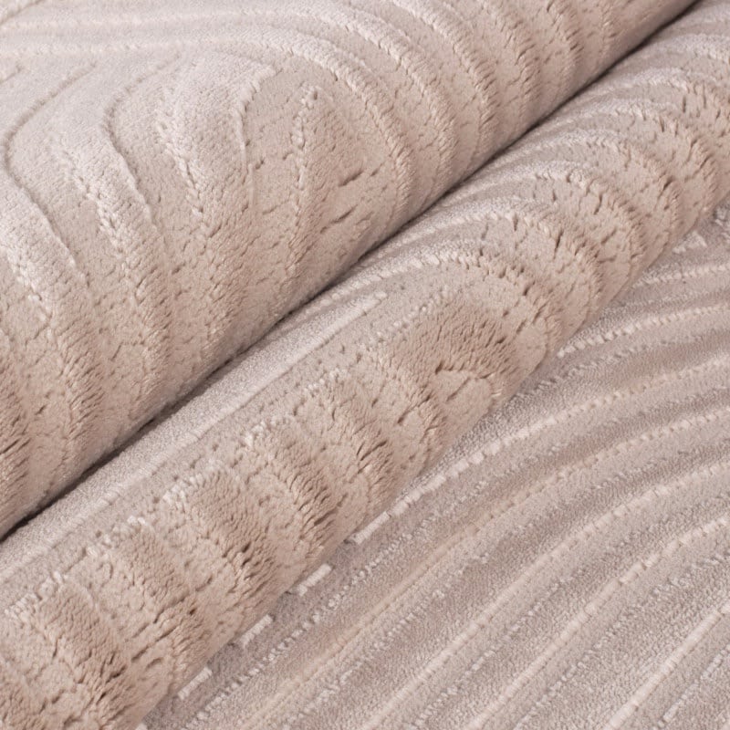 Maeve Beige Gulvtæppe med Simpelt Mønster fra Rugs by Uniquebeds Home & Living | Flere Størrelser 4