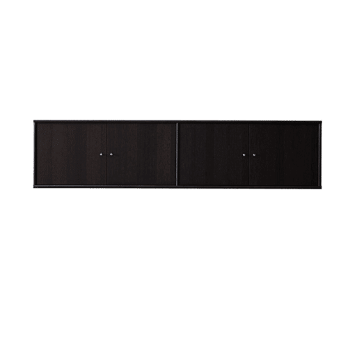 Mistral Modul 110 i Sort Massiv Egetræsfinér fra Hammel Furniture | Færdig Kombination 16 - BHD 176,2x41,6x32,5 cm
