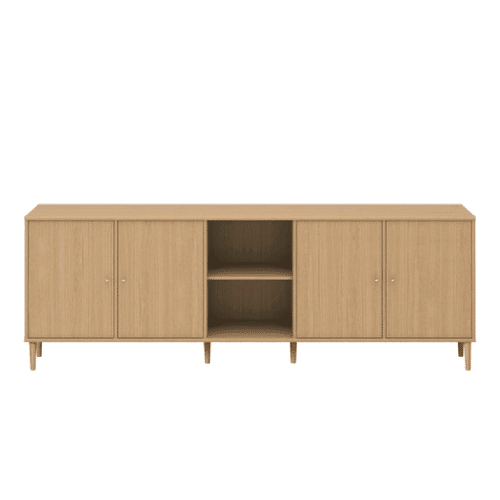 Mistral Modul 111 i Massiv Egetræsfinér fra Hammel Furniture | Færdig Kombination 3 - BHD 219,8×60,8×32,5 cm