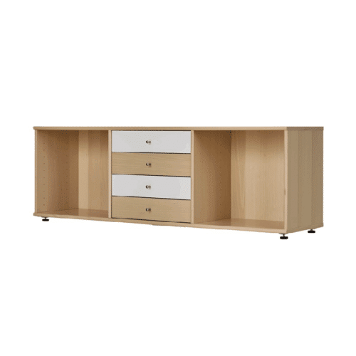 Mistral Modul 113 i Massiv Egetræsfinér fra Hammel Furniture | Færdig Kombination 27 - BHD 132,6x41,6x32,5 cm