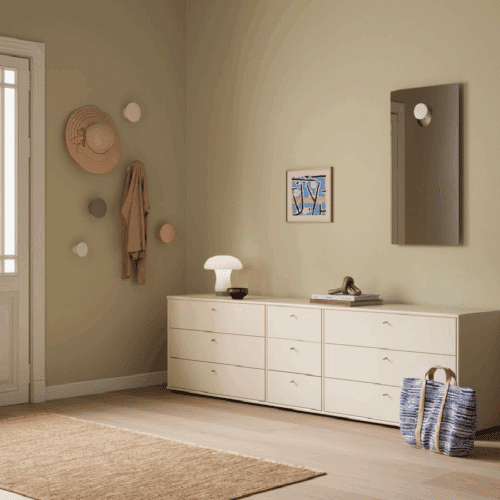 Mistral Modul 140 i Beige Massiv Egetræsfinér fra Hammel Furniture | Færdig Kombination 12