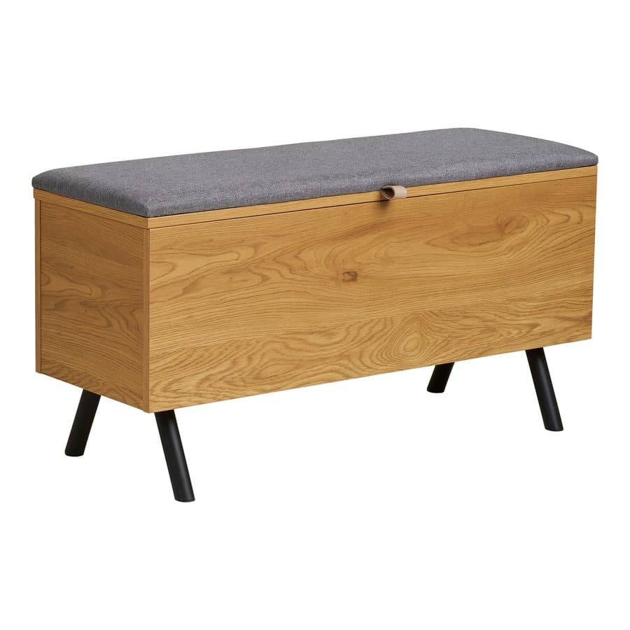 barco-bnk-med-opbevaring-i-egetrslook-fra-house-nordic-l92xb33xh48cm-1401120-3 Barco Bænk Opbevaring Egetræslook L92Xb33Xh48Cm