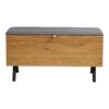 barco-bnk-med-opbevaring-i-egetrslook-fra-house-nordic-l92xb33xh48cm-1401120-4 Barco Bænk Opbevaring Egetræslook L92Xb33Xh48Cm