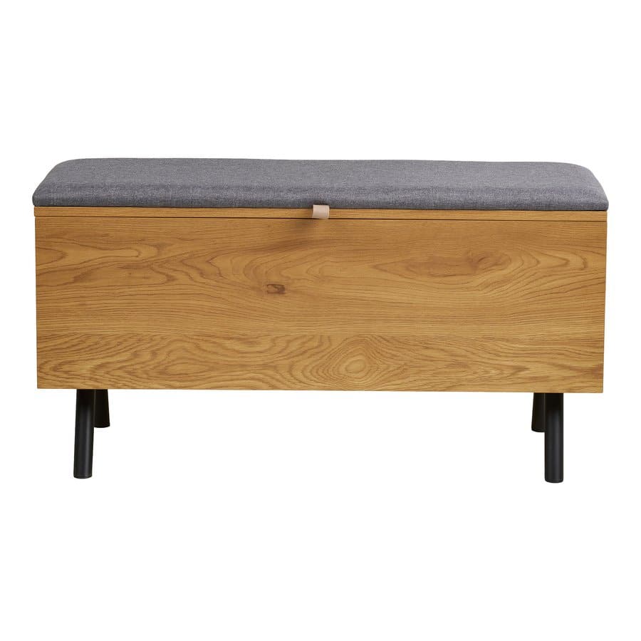 barco-bnk-med-opbevaring-i-egetrslook-fra-house-nordic-l92xb33xh48cm-1401120-4 Barco Bænk Opbevaring Egetræslook L92Xb33Xh48Cm