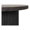 Boavista Spisebord Mørkebrun Mdf Decorpapir Sorte