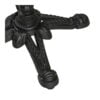 cafbord-med-marmor-look-bordplade-i-mrkegr-og-sort-aluminium-stel-fra-7501182-3 Cafébord Marmor Look Bordplade Mørkegrå Sort
