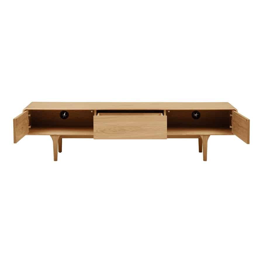 Darwin Tv Bænk Eg Mdf L180Xb45Xh45Cm