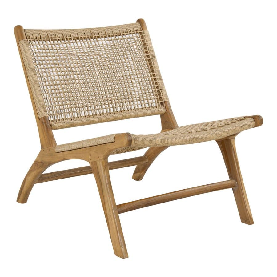 Derby Loungesæt Stol Skammel Teak Pe