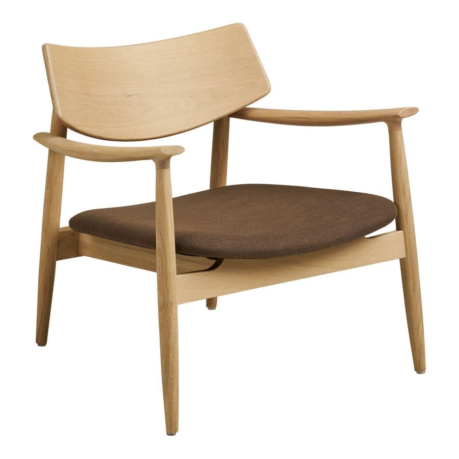 Olvera Loungestol Egetræ Natur Brun L68Xb68Xh72Cm