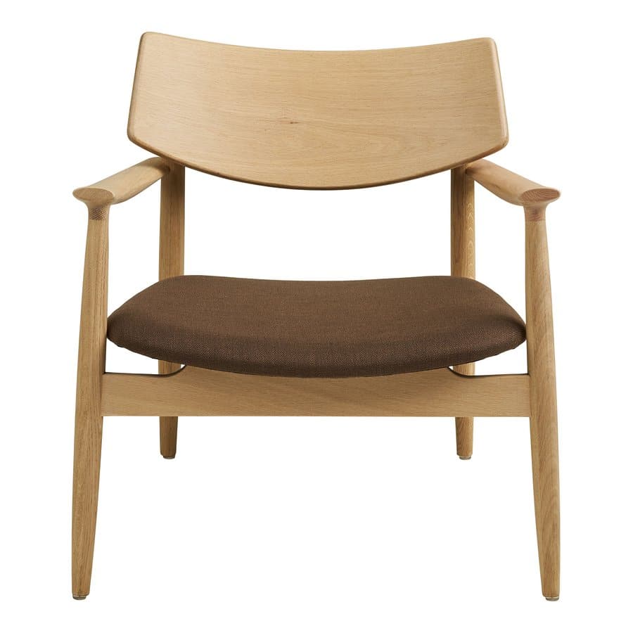Olvera Loungestol Egetræ Natur Brun L68Xb68Xh72Cm