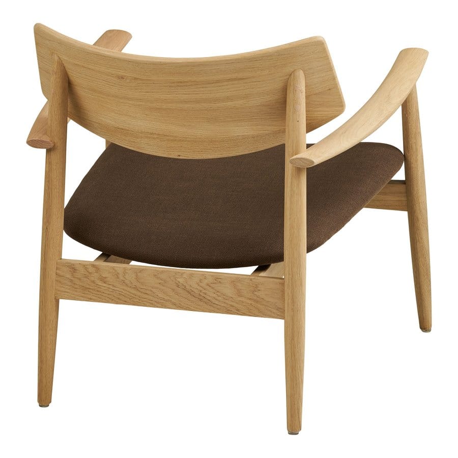 Olvera Loungestol Egetræ Natur Brun L68Xb68Xh72Cm