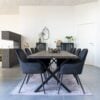 toulon-spisebord-i-smokedi-100-massiv-egetr-med-stlben-fra-house-nordi-2201550-2 Toulon Spisebord Smoked Egetræ Stålben L240Xb95Xh75Cm