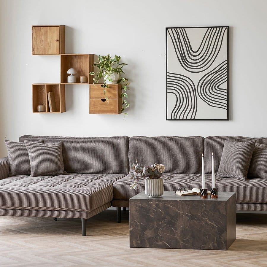 Townsville Væghylder Sæt Eg B18Xl30Xh30Cm