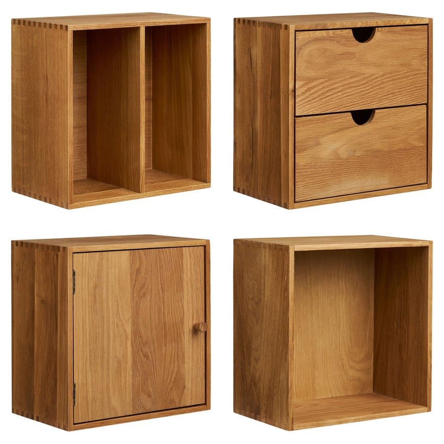 Townsville Væghylder Sæt Eg B18Xl30Xh30Cm