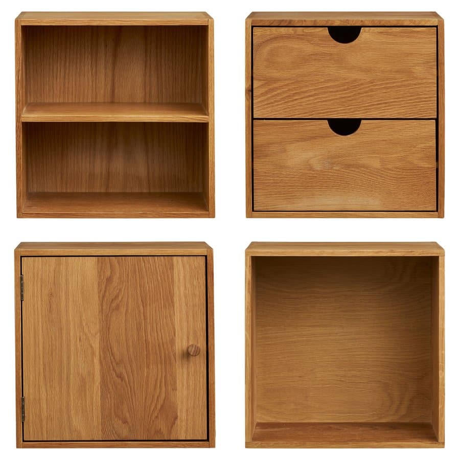 Townsville Væghylder Sæt Eg B18Xl30Xh30Cm