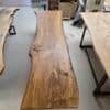 Brønderslev Snedker Spisebord i Naturolieret Massiv Egetræ fra Unique Handmade Furniture | B-100cm x L-120-500cm. | 1 Stor Planke med Epoxy & mulig Butterfly Finish | Vælg Lige:Naturlig:Rustik Kant 11